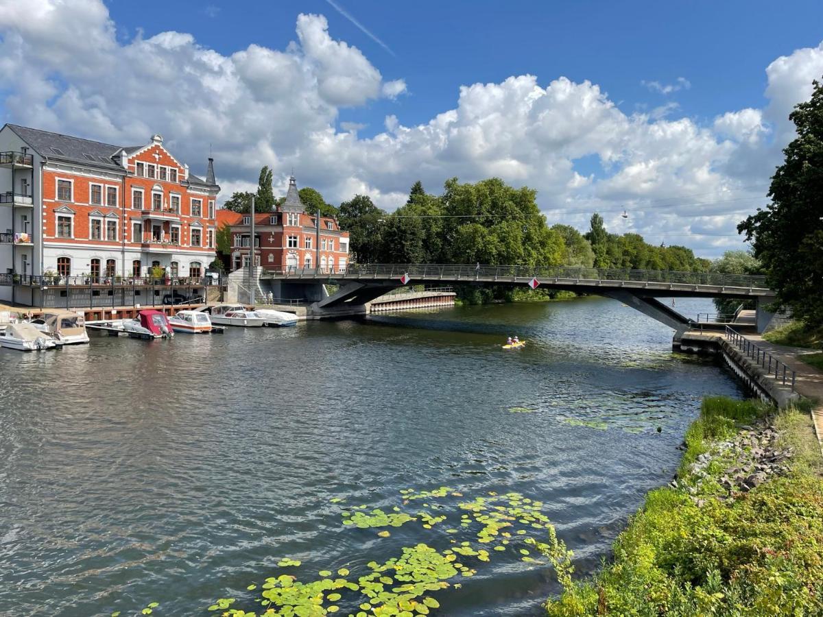 Wohnen In Loriots Wasserstadt Mit Kamin Und Magentatv Apartman Brandenburg  Kültér fotó