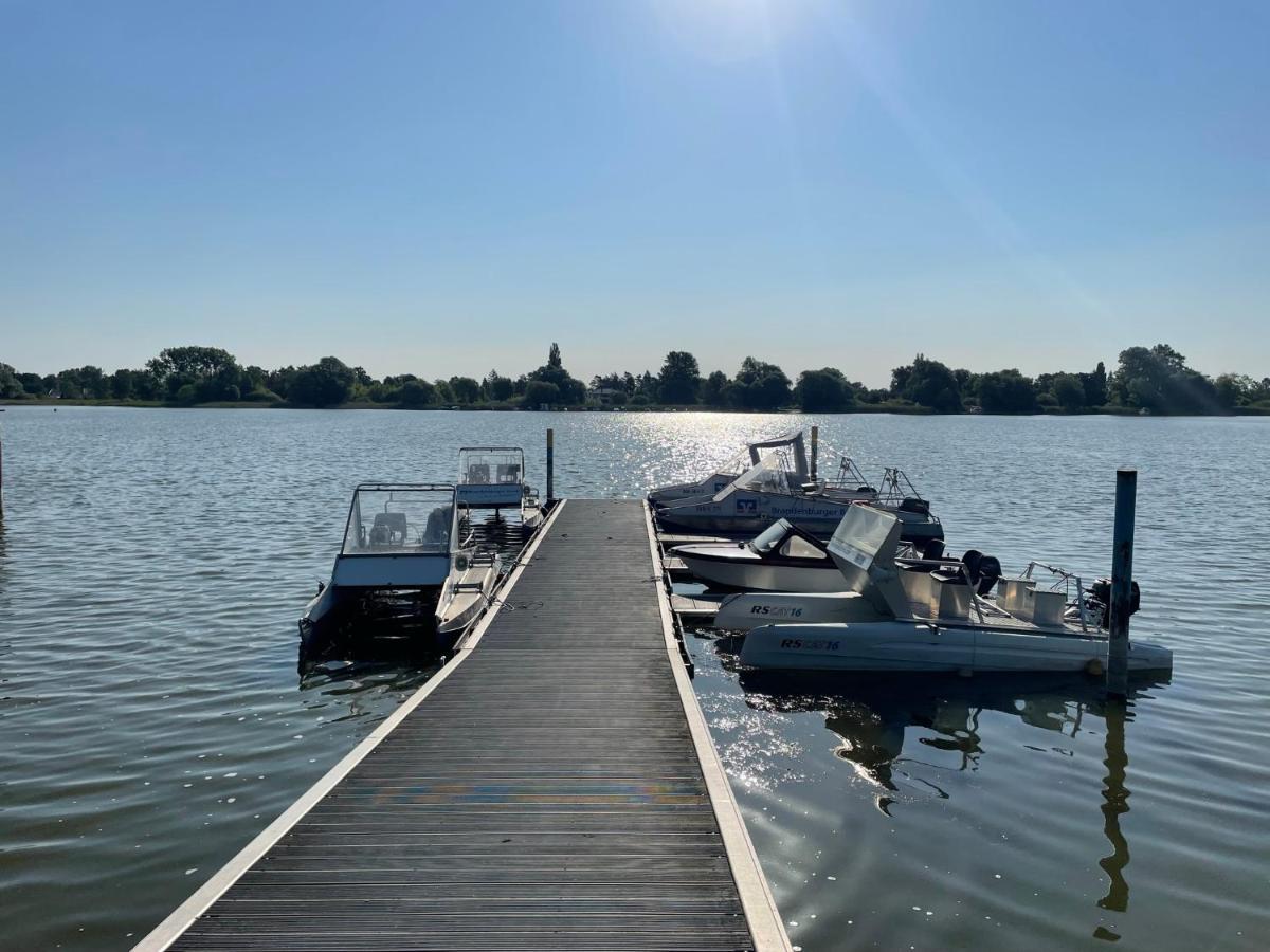 Wohnen In Loriots Wasserstadt Mit Kamin Und Magentatv Apartman Brandenburg  Kültér fotó